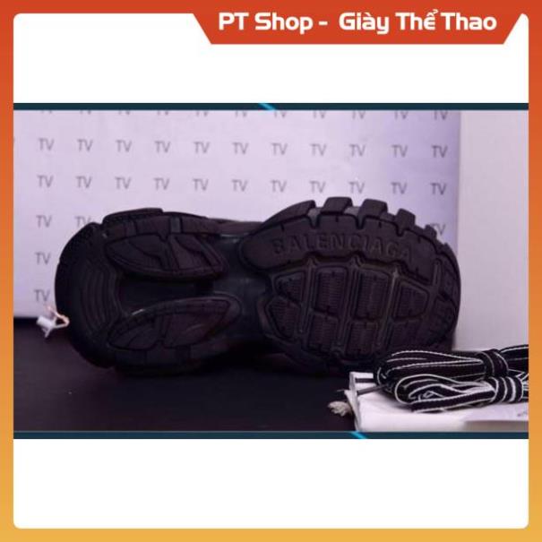 [FreeShip+ Hàng Cao Cấp] Giày thể thao Balen track 3.0 đen, Giày thể thao nam nữ Full phụ kiện Sneaker