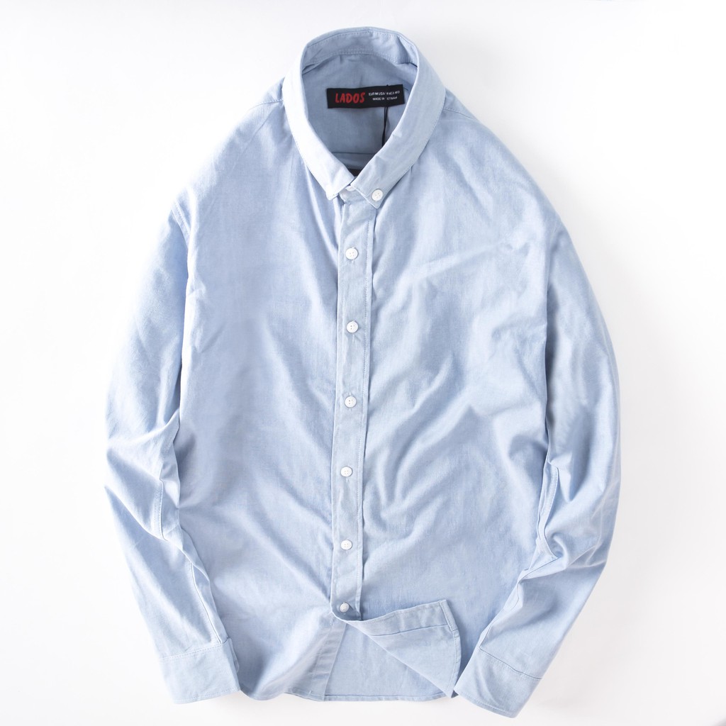 Áo sơ mi tay dài LADOS - 8043 chất vải xước thấm hút tốt - Áo sơ mi nam thời trang màu sắc nổi bật | BigBuy360 - bigbuy360.vn