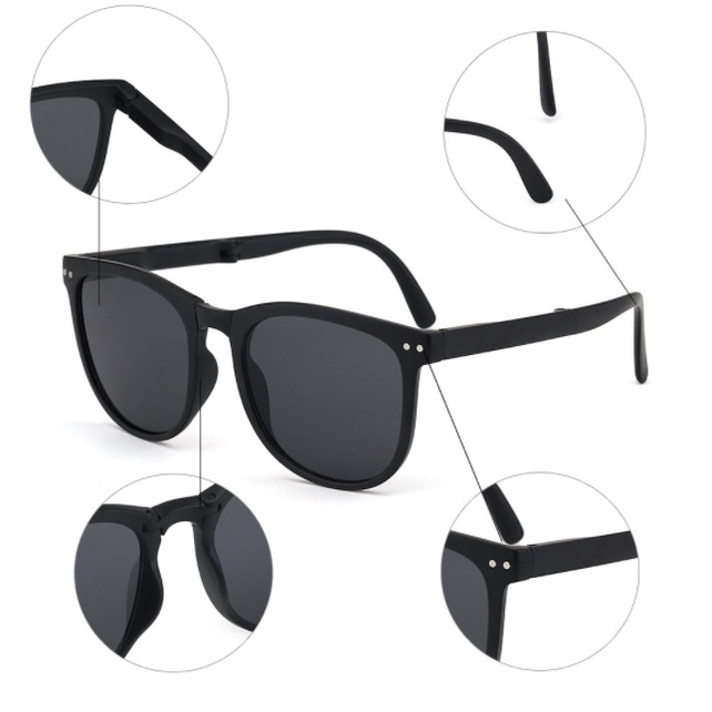 Kính Mát Phân Cực Gấp Gọn Tầm Nhìn Ban Đêm 2022 Thời Trang Cho Nam