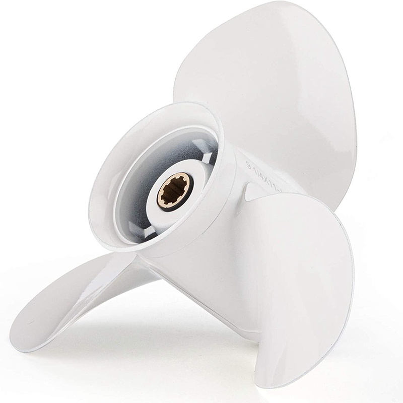 Cánh Quạt 3 Lưỡi 8 Spline Cho Động Cơ Thuyền Yamaha 9.9Hp 15Hp 9 1 / 4X 9