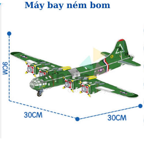Mô Hình Lego Máy Bay, Đồ Chơi Thông Minh Qùa Tặng Cho Bé Yêu 1690-28