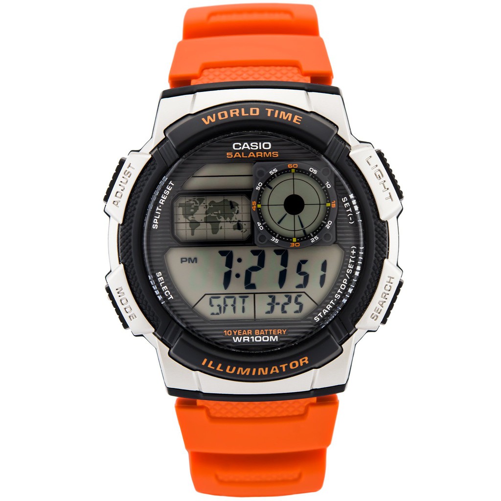 Đồng hồ nam dây nhựa Casio Standard chính hãng Anh Khuê AE-1000W-4BVDF (43mm)