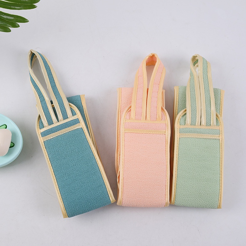 Bộ Set 3 Dây Cọ Chà Lưng Và Bông Tắm Cùng Găng Tay Tắm Kì Ghét Làm Sạch Cơ Thể. Phụ Kiện Tắm 3 Trong 1