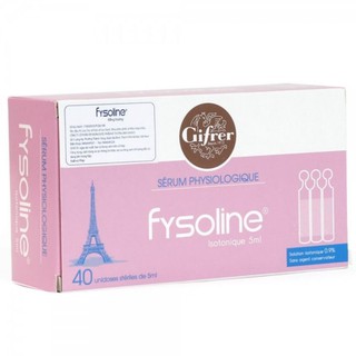 Fysoline - Nước muối sinh lý Pháp - Vệ sinh mắt, mũi, miệng cho bé.
