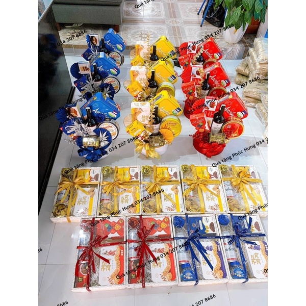 GIỎ QUÀ TẾT 2022 - Set Sum Vầy 4 món cao cấp Hộp Quà Tết sang trọng | BigBuy360 - bigbuy360.vn