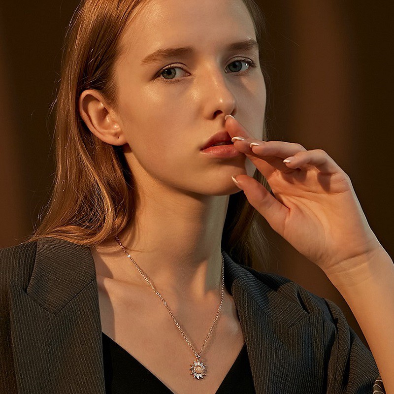 vòng cổ Mặt Hình Mặt Trời Nhỏ Nhắn Dễ Thương