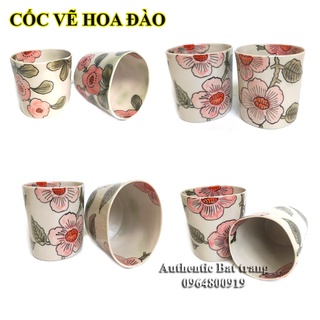 SIÊU XINH - Cốc uống trà, cà phê phong cách Châu ÂU - VẼ TAY THỦ CÔNG SẢN XUẤT TẠI XƯỞNG GỐM SỨ AUTHENTIC BAT TRANG