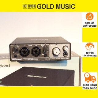 SoundCard Roland Rubix 22 - card âm thanh thu âm chuyên dụng chất lượng cao