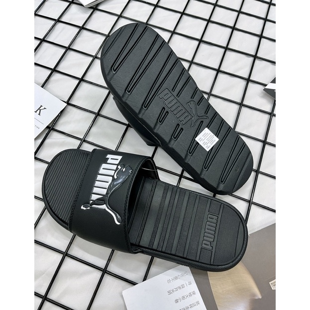 [CHÍNH HÃNG] DÉP PUMA COOL CAT LEAP BLACK SLIDE SANDAL - DÉP QUAI NGANG SIÊU ÊM - HANG ORDER CÓ BILL