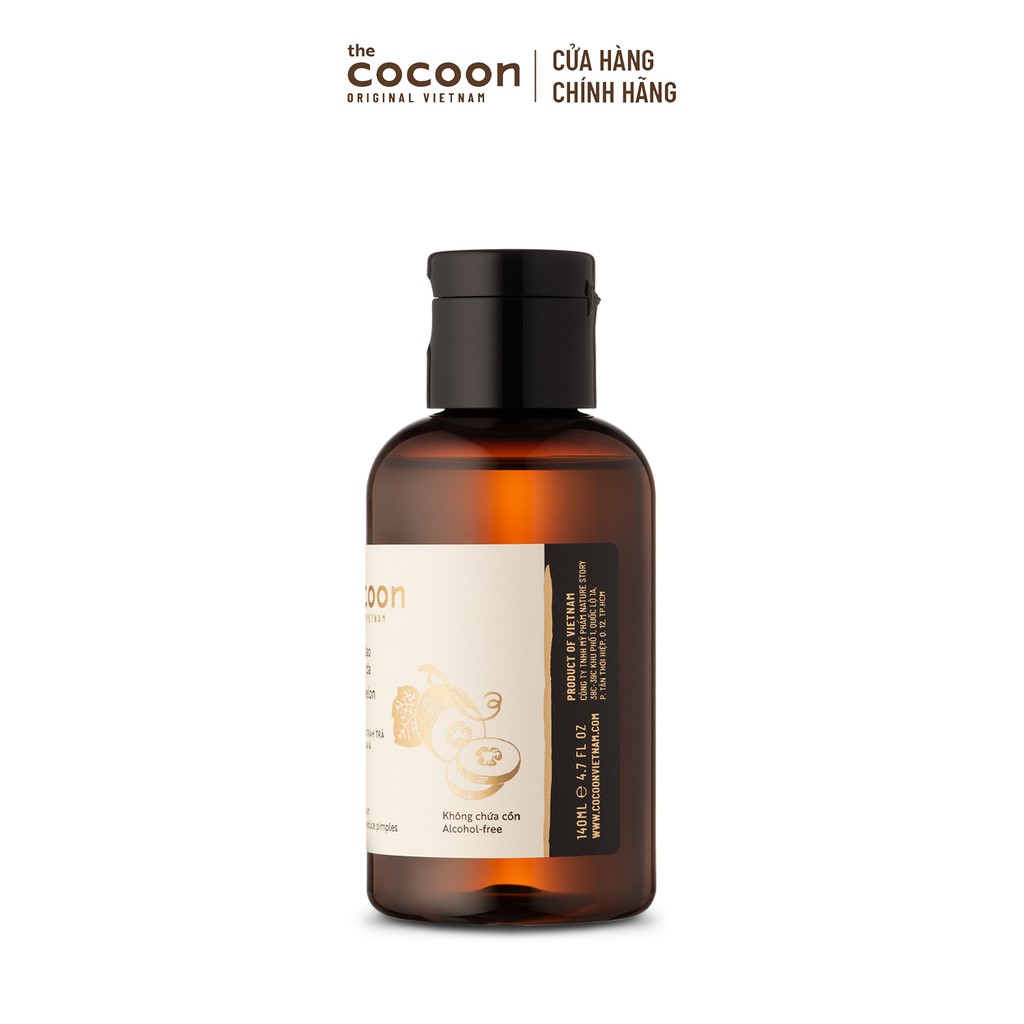 Nước bí đao cân bằng da (toner) Cocoon giảm dầu & mụn 140ml | BigBuy360 - bigbuy360.vn