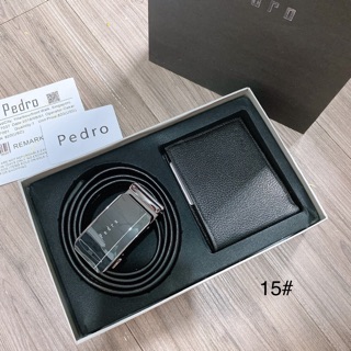 Set thắt lưng kèm ví pedro fullbox