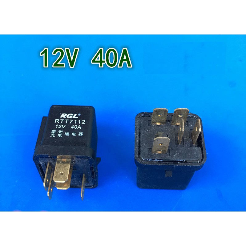 RELAY (ROLE) 5 CHÂN 12V 40A RGL VUÔNG