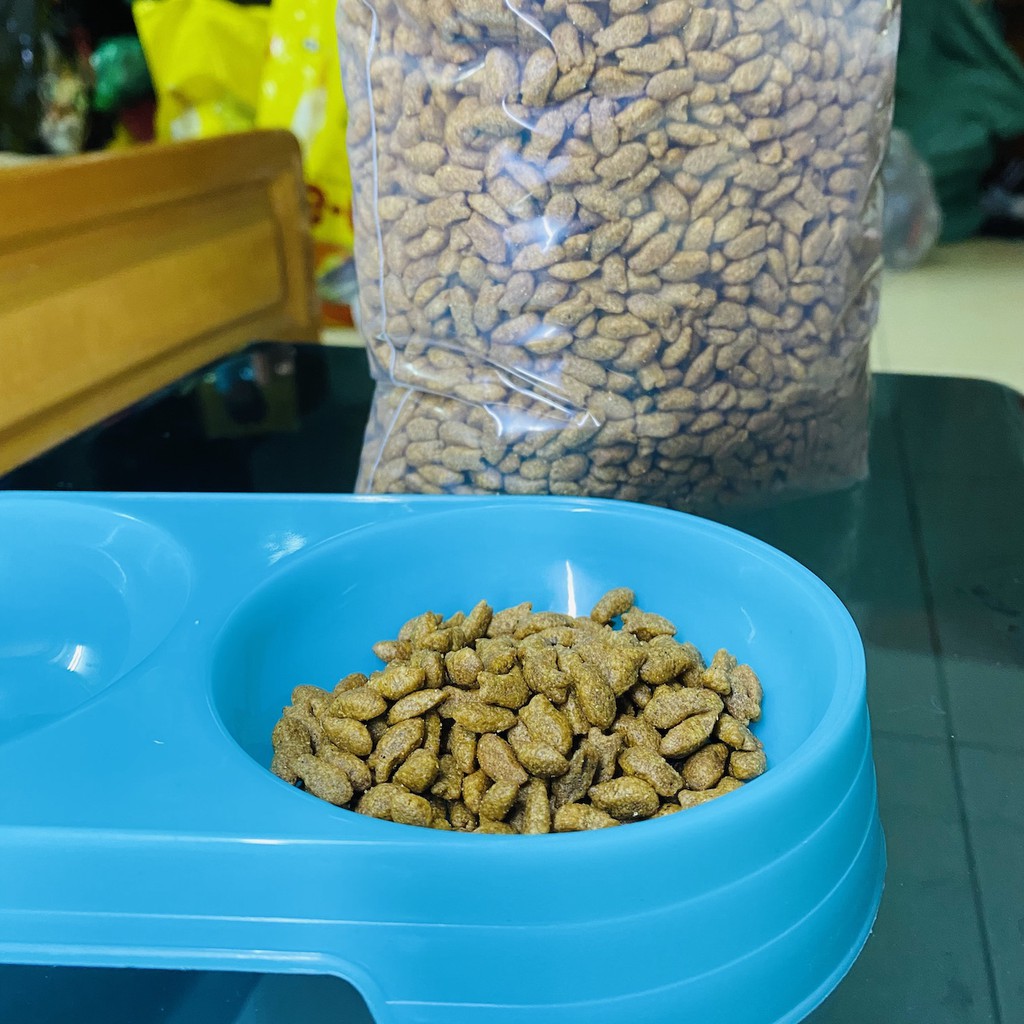 Thức ăn cho mèo Cat's eye cho mọi lứa tuổi - Túi 1kg sẵn tại Hà Nội (Mua 3 túi trở lên tặng 1 vòng cổ lục lạc)