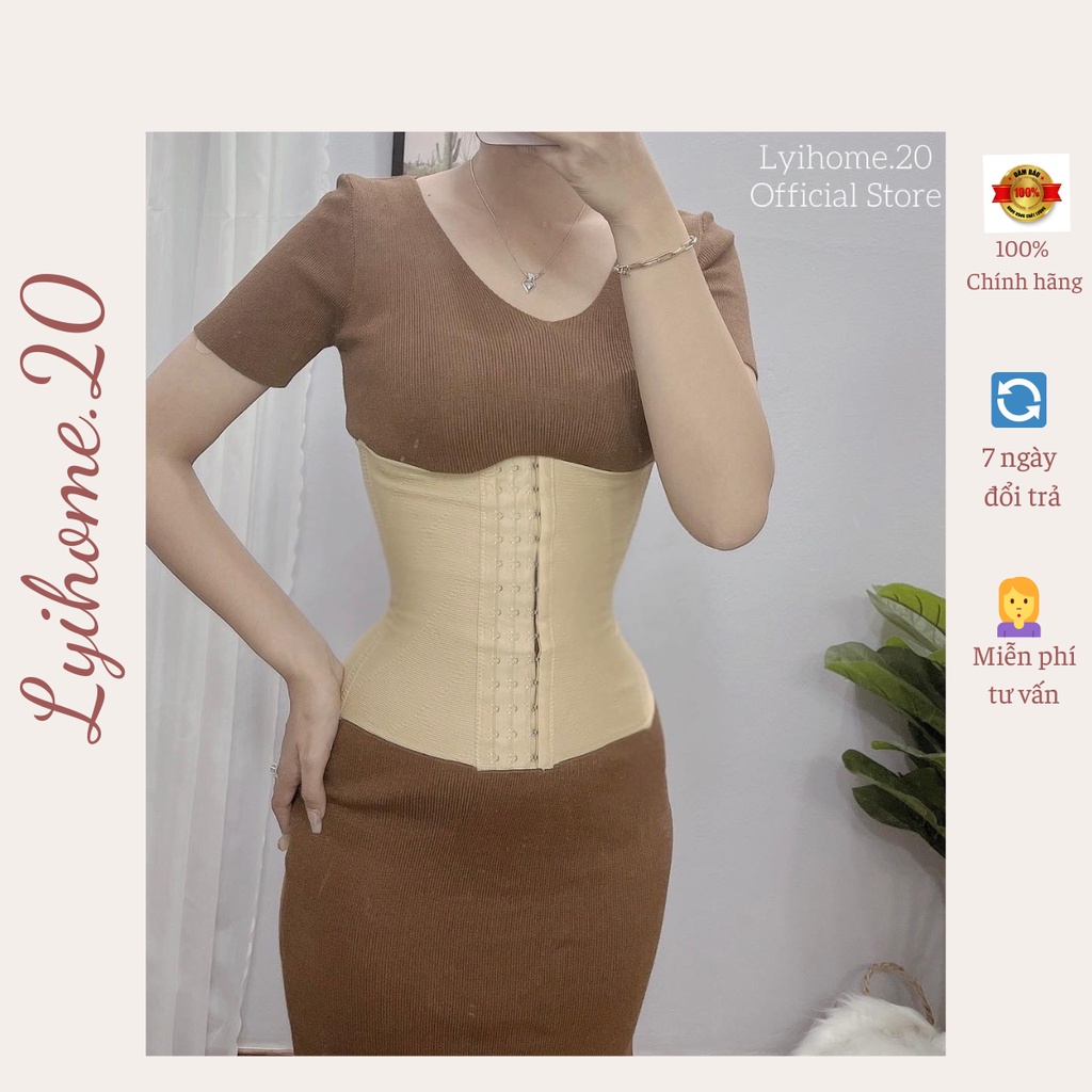 Đai gen nịt bụng siết eo Lyihome thon gọn giảm eo, định hình sau sinh