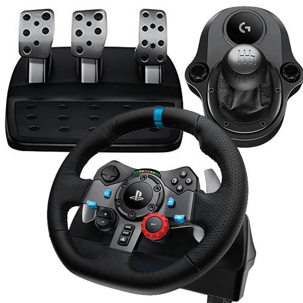 [ GIÁ SỐC ] - [ HOT ] - [ RẺ VÔ ĐỊCH ] - Combo Logitech G29 + Shifter - Chính Hãng Việt Nam - Mới 100%