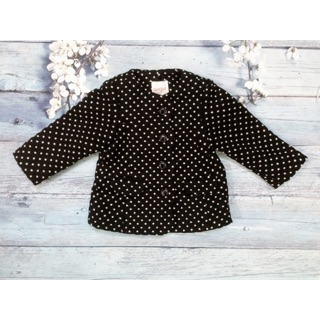 Áo dạ bé gái Cat&Jack chấm bi