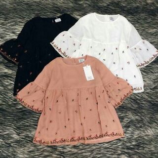 ÁO PEPLUM THÊU HOA