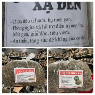 Combo 1kg bán chi liên +1kg bạch hoa xà +1kg xạ đen