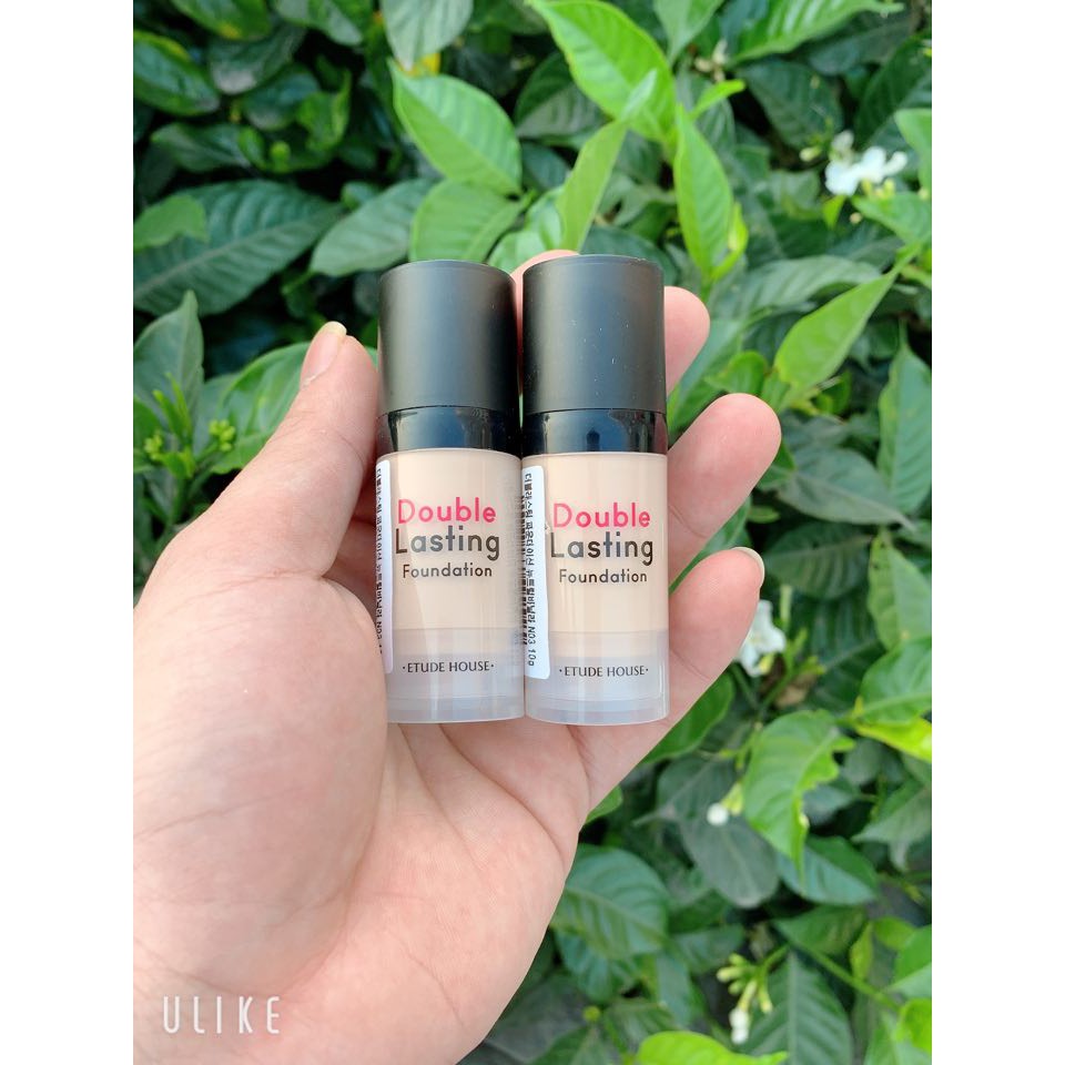 [Có sẵn_có bill] Sét Kem nền mini Etude House Double Lasting Foundation 10ml tone 21 kèm mặt nạ sale 80% | BigBuy360 - bigbuy360.vn