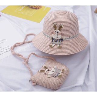 Bộ nón côi đi biển cho bé
