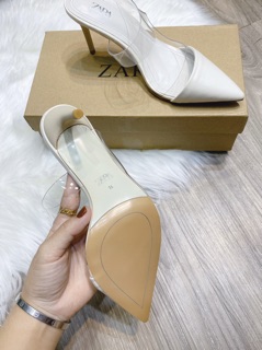 Guốc Zara mũi nhọn