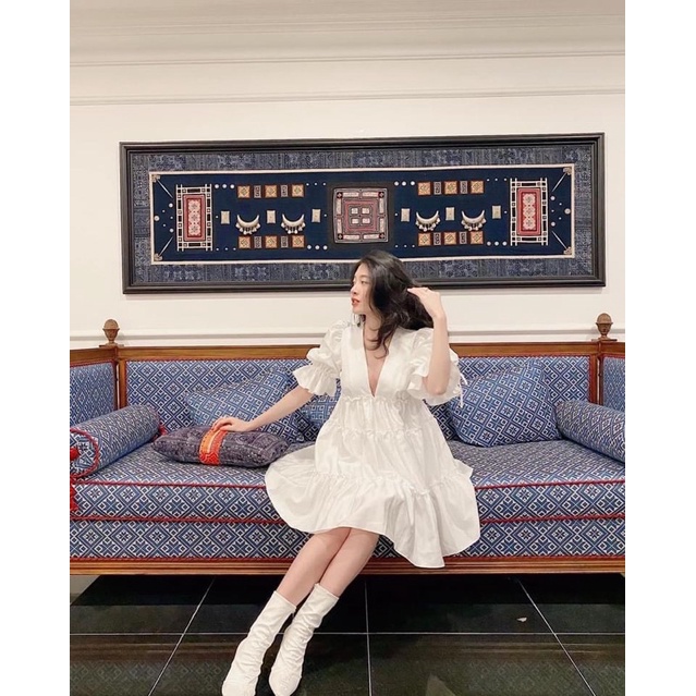 Đầm babydoll BRIE CLOTHING xoè tầng - D220 | BigBuy360 - bigbuy360.vn