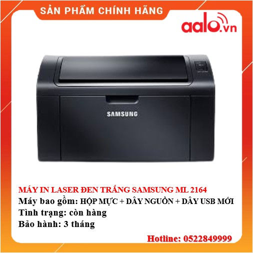 MÁY IN LASER ĐEN TRẮNG SAMSUNG ML 2164 ĐÃ QUA SỬ DỤNG - AALO.VN | BigBuy360 - bigbuy360.vn