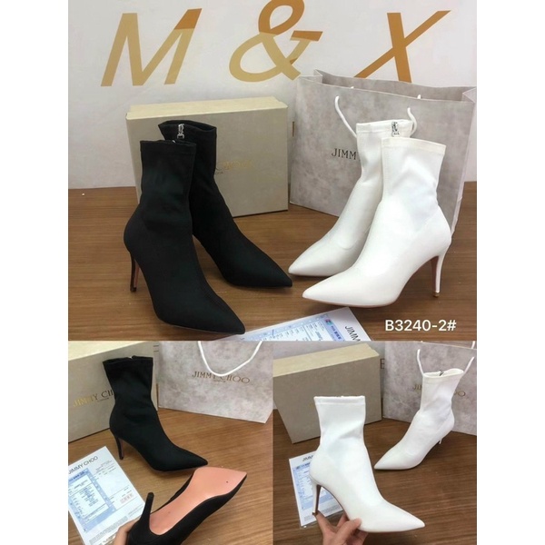 Boot lửng mũi nhọn gót nhọn siêu hot