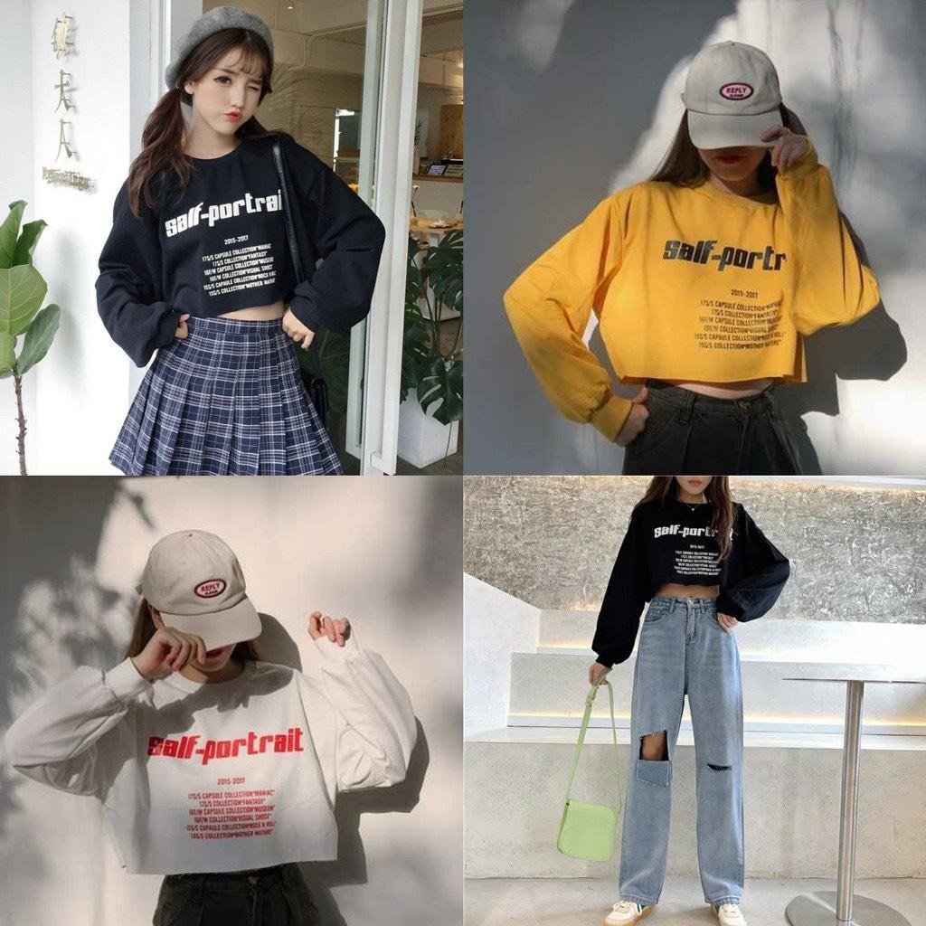 Áo Croptop Dài Tay T.o.m.m.y