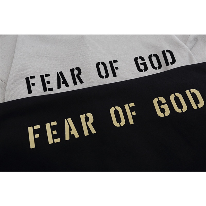 Áo Hoodie In Chữ Fear of God FG Thời Trang Cho Cặp Đôi