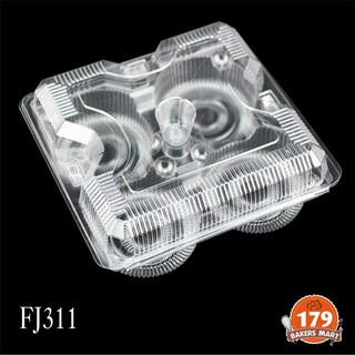HỘP NHỰA ĐỰNG BÁNH TART 4 BÁNH
