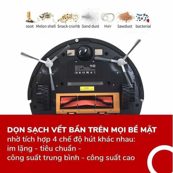 Robot lau nhà hút bụi, diệt khuẩn Kuchen KUR8781 hàng Chuẩn Châu Âu đã có mặt tại Việt Nam.