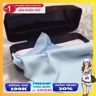 Hộp nhựa cứng đưng kính màu đen thương hiệu BLACKBAD bảo hành 6 tháng 1 đổi 1