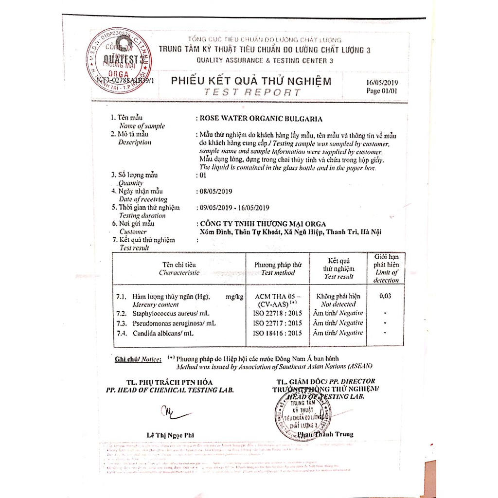 [Mã SRJULY1619 giảm 15K đơn 50K] Nước hoa hồng ORGA tinh chất từ hoa hồng | BigBuy360 - bigbuy360.vn