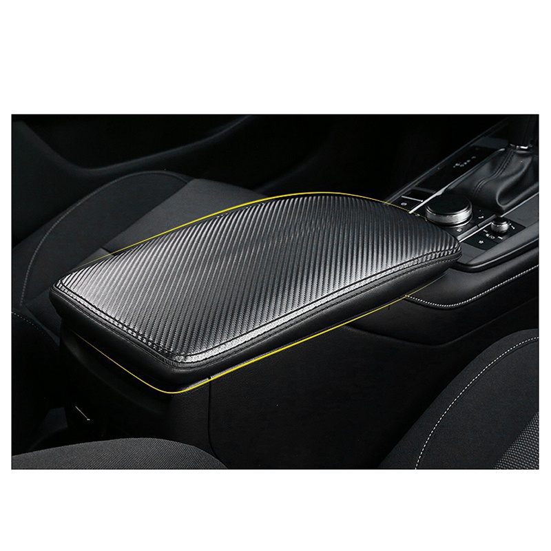 Bao Da Sợi Carbon Bọc Bệ Tỳ Tay Xe Hơi Mazda CX-30 CX30 2020