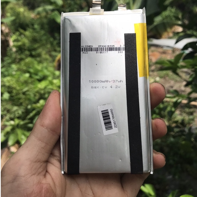 Pin lipo 10000mah 3.7V chính Hãng LISEN hỗ trợ sạc nhanh18w cực mạnh