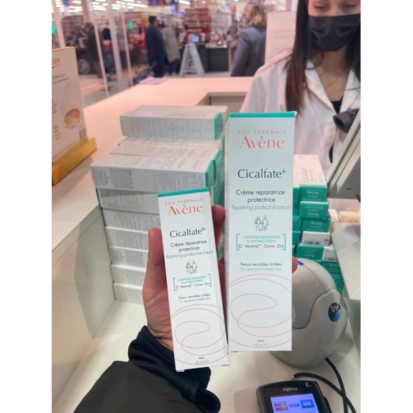 [40ml] Kem Avene Cicalfate Repair kem phục hồi, liền sẹo, mờ thâm