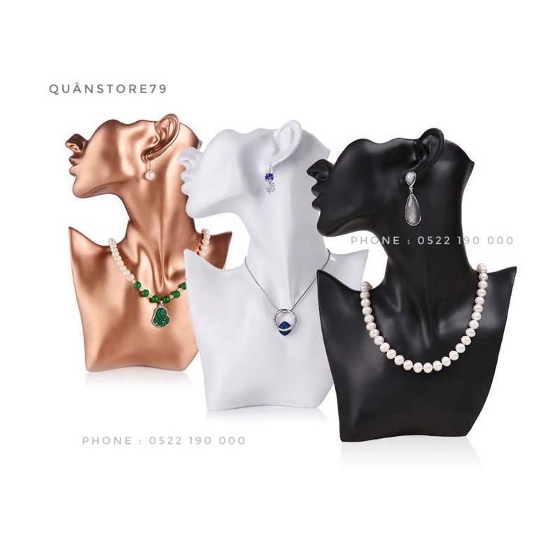 Manocanh tựơng &amp; tay trưng bày trang sức