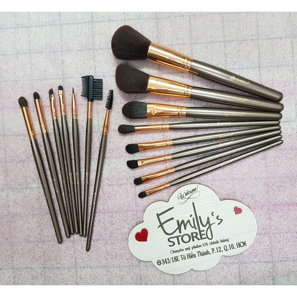 Bộ cọ BH Rose Gold Brush Set