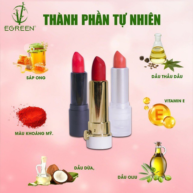 [Free ship] Son môi Handmade không chì bền màu thiên nhiên | BigBuy360 - bigbuy360.vn