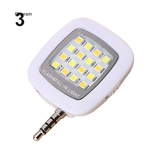 Đèn Led Mini Kẹp Điện Thoại Hỗ Trợ Chụp Ảnh Selfie 16 Bóng Tiện Dụng