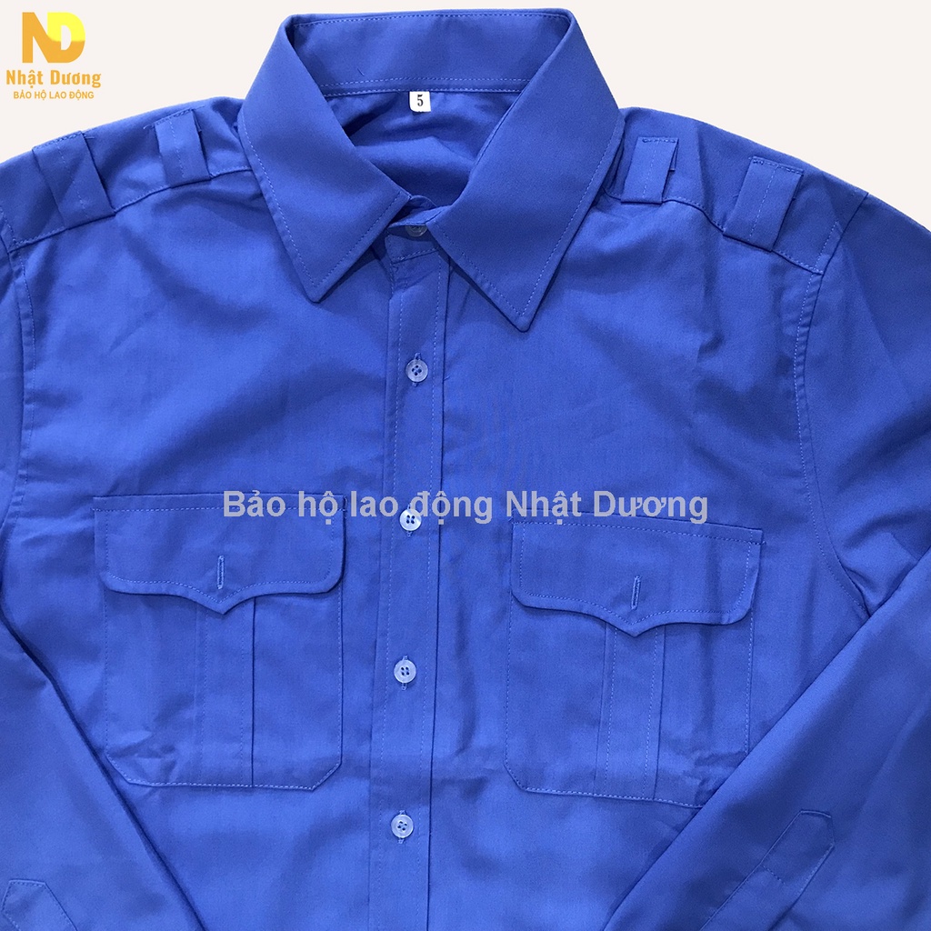 Áo bảo vệ dài tay BV01 theo thông tư 08 vải kate mỹ full size