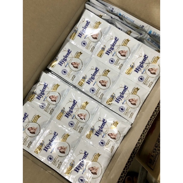 Nước Xả Mềm Vải Đậm Đặc Lưu Hương HYGIENE Nhập Khẩu Thái Lan Dạng gói 20ml