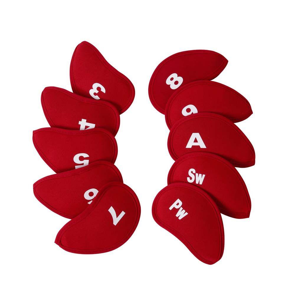 Bộ 10 Vỏ Bọc Bảo Vệ Đầu Gậy Đánh Golf DANILO Bằng Sắt Siêu Bền Tiện Dụng