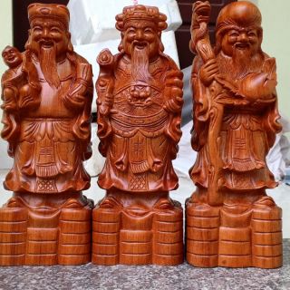 Bộ tam đa gỗ hương