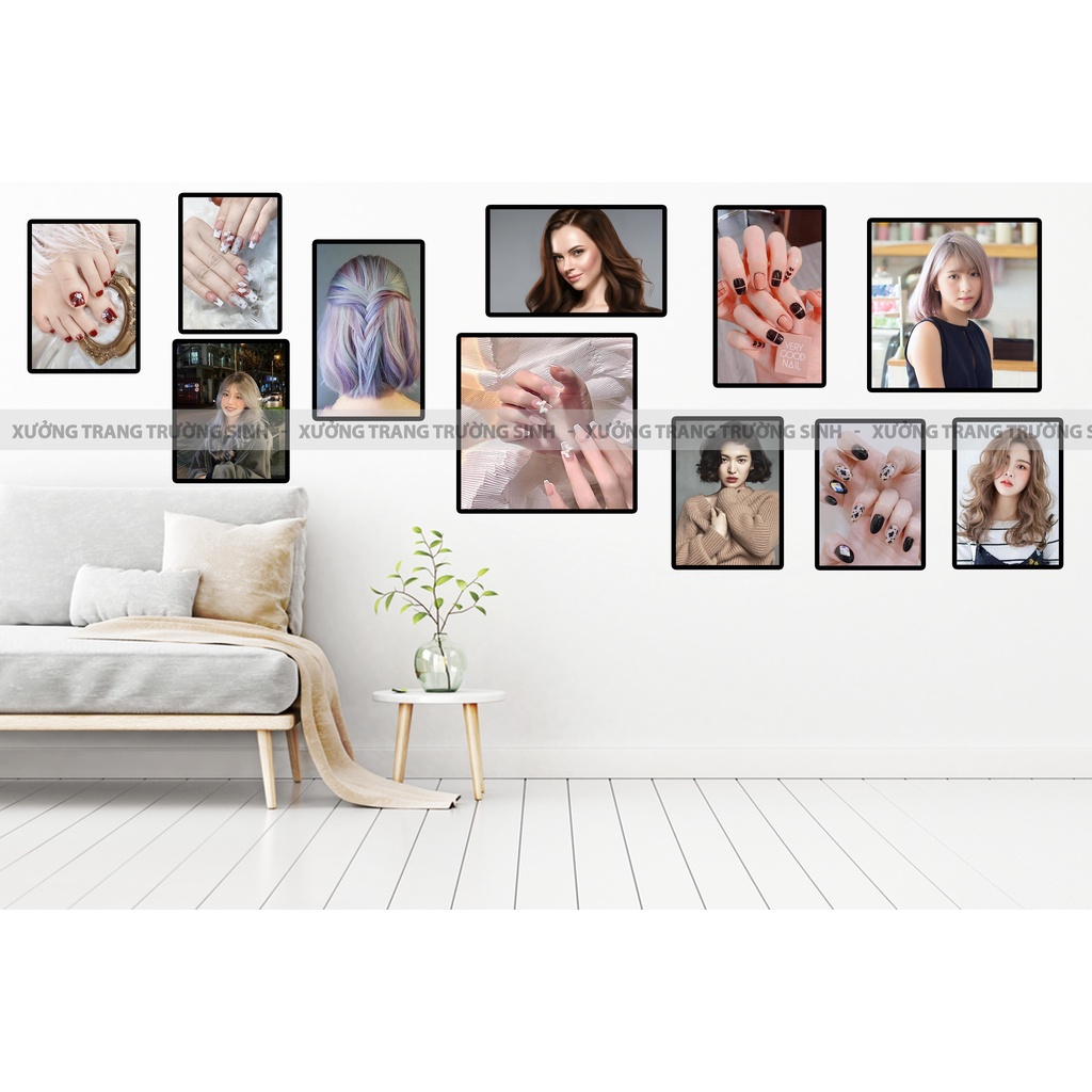 BỘ TRANH MIX NAIL TÓC NỮ (11 TRANH)