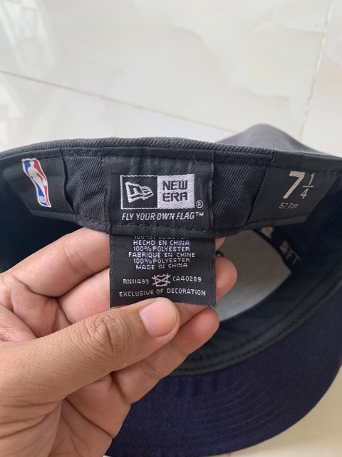 Snapback hiệu New Era NBA Size 7 1/4 chính hãng mới 98%