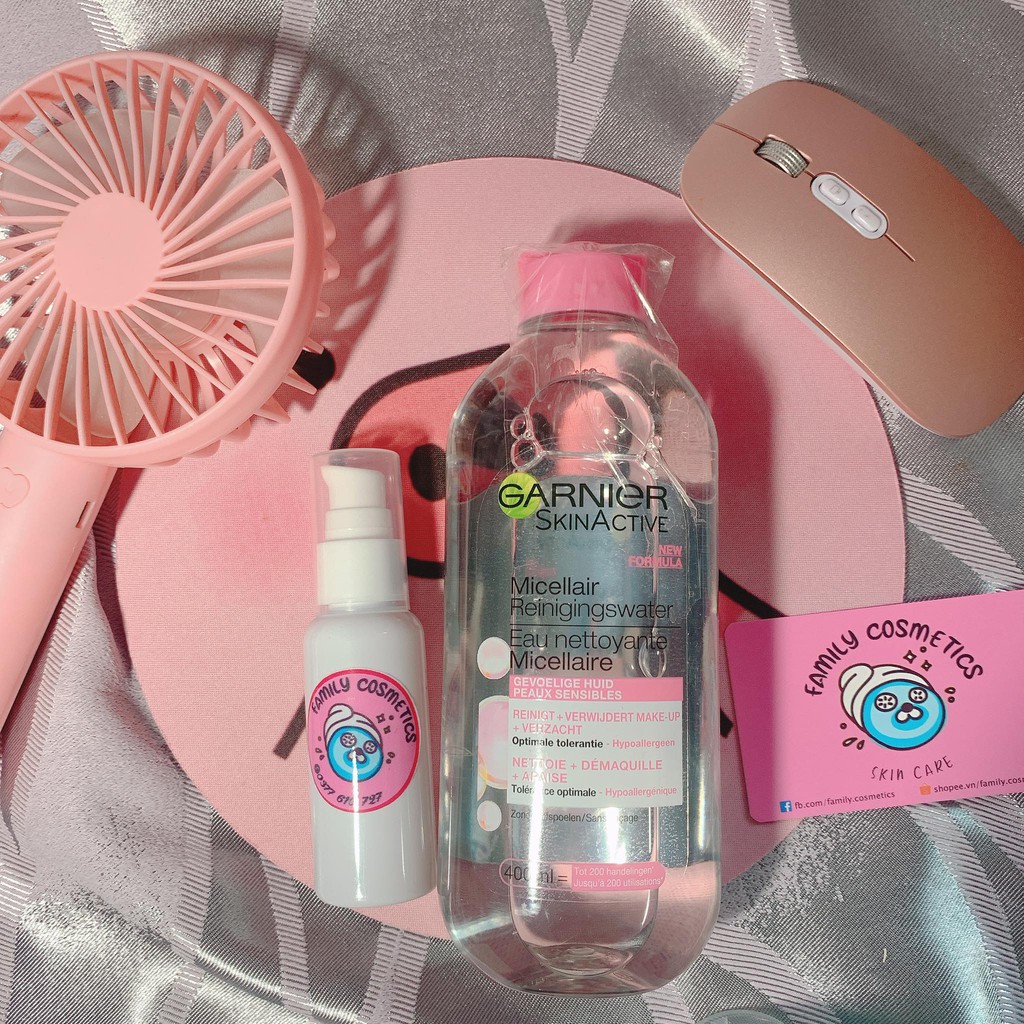 Nước Tẩy Trang GARNIER Pháp 400ml - Family Cosmetics