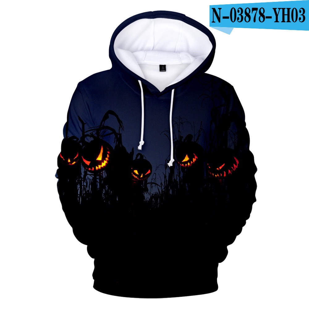Áo Hoodie In Hình Bộ Xương Halloween 3D Thời Trang 2022 Cho Nam Và Nữ