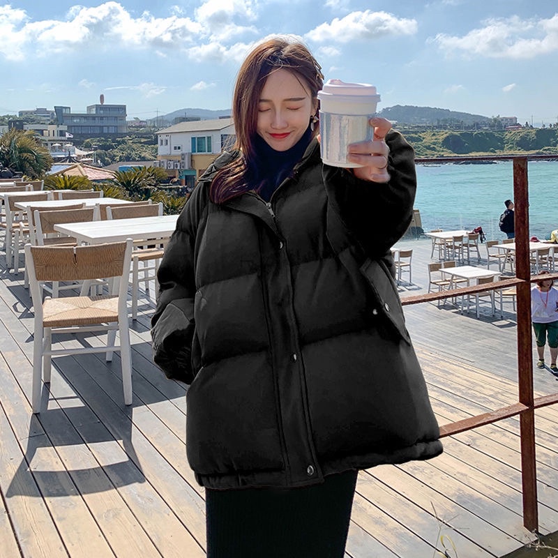 Áo phao túi cúc chéo